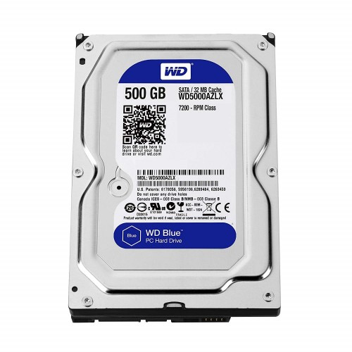 WD Blue 500GB Internal SATA Hard Drive