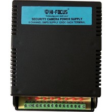 HiFocus 12V 10A SMPS Power supply for 8 channel DV...