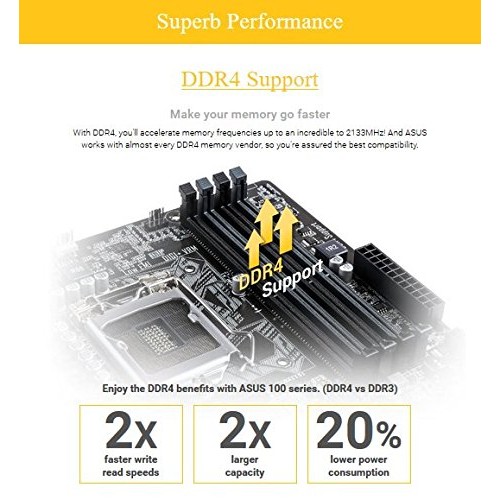 Asus H110M-CS MotherboardH110M-CSAsus